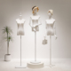 服装 店橱窗陈列模特展示架全身 店黑色白色模特道具女半身人台女装
