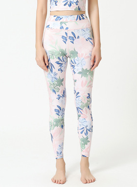 Fashion printed tight leggings for women时尚印花紧身打底裤女