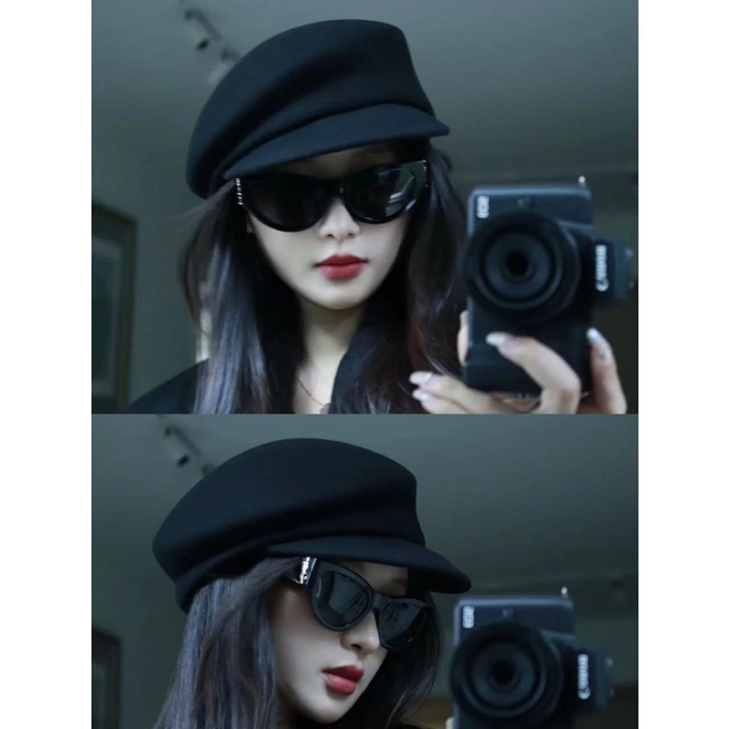 fever同款羊毛礼帽报童千金帽子