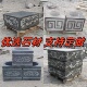 青石柱墩底座石墩子挡车石中式 门口柱子脚柱顶石空心天然石头圆墩
