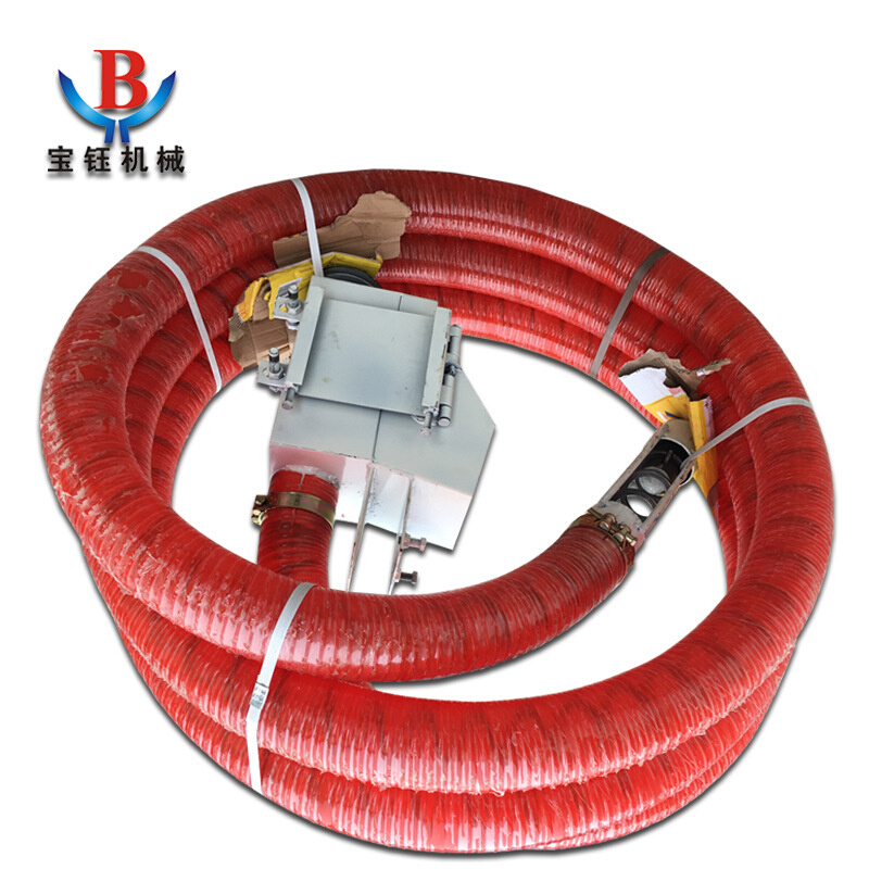 干沙水泥粉专用软管上料机硅胶粉装车上料提升输送机便携吸送机