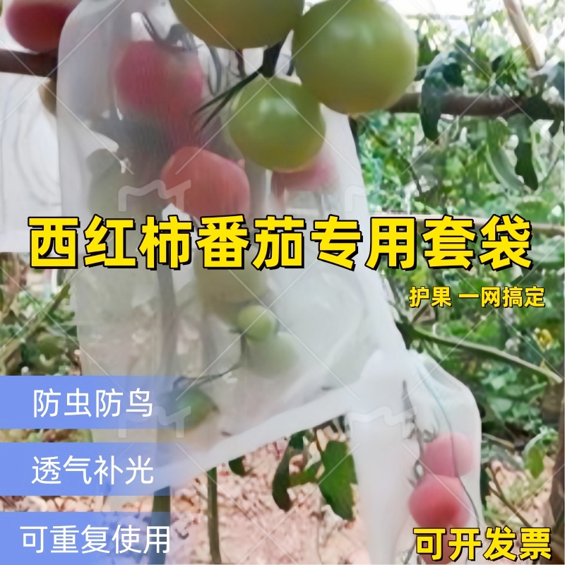 西红柿黄瓜玉米瓜果专用纱网套袋