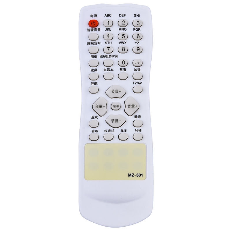 文忆适用于MZ-301电视机遥控器