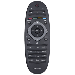 文忆适用于飞利浦液晶电视外形通用无需设置适配RM-L1070C 55PFL5820/T3遥控器