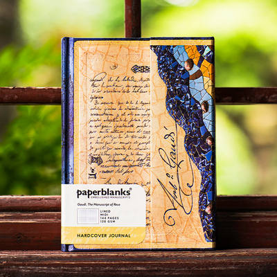 佩兰克翻盖硬封高迪手稿笔记本