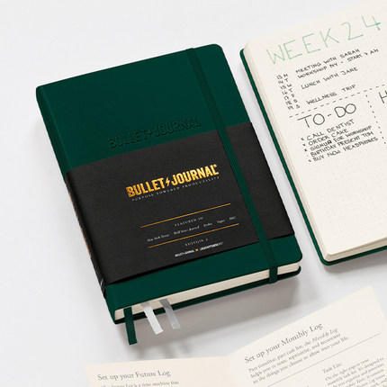 德国灯塔leuchtturm1917第二代子弹笔记本日记事本子手账文具A5点格阵内页中开商务办公会议记录手帐120g厚