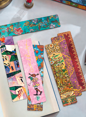 paperblanks笔记本子精美复古风文艺书签古典文创中国风纸质bookmark创意文具哈利波特书签礼物阅读书本搭档