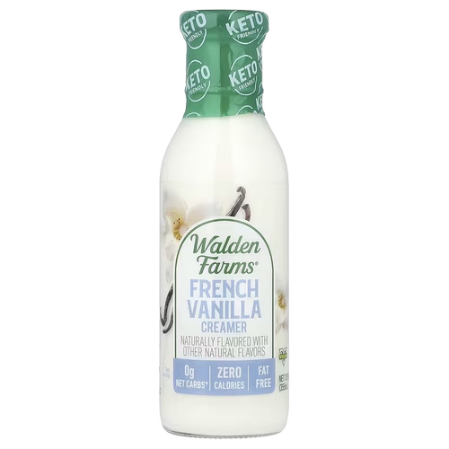 美国进口Walden Farms咖啡伴侣法式香草健身生酮奶精0脂