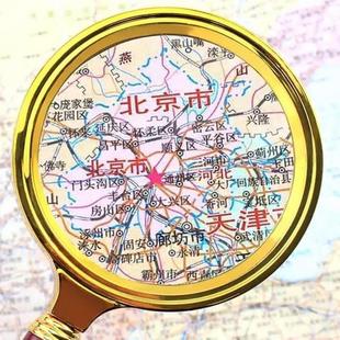 放大镜子100倍纯正高清防爆放大镜80倍高倍手持式老人儿