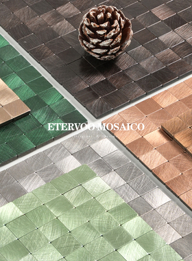 轻奢马赛克瓷砖贴片自粘墙贴卫生间餐边柜防水背景墙砖翻新厚贴纸