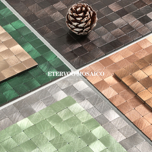 轻奢马赛克瓷砖贴片自粘墙贴卫生间餐边柜防水背景墙砖翻新厚贴纸
