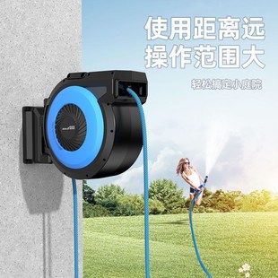 水鼓园林浇花卷管器家用洗车水管园艺洒水水管自动伸缩花园管