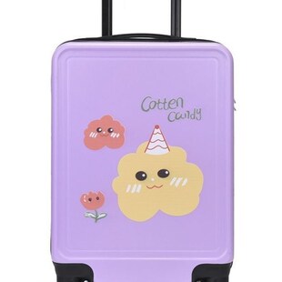 箱皮箱男小旅行 儿童行李箱结实耐用18寸学生拉B杆箱可坐女孩密码