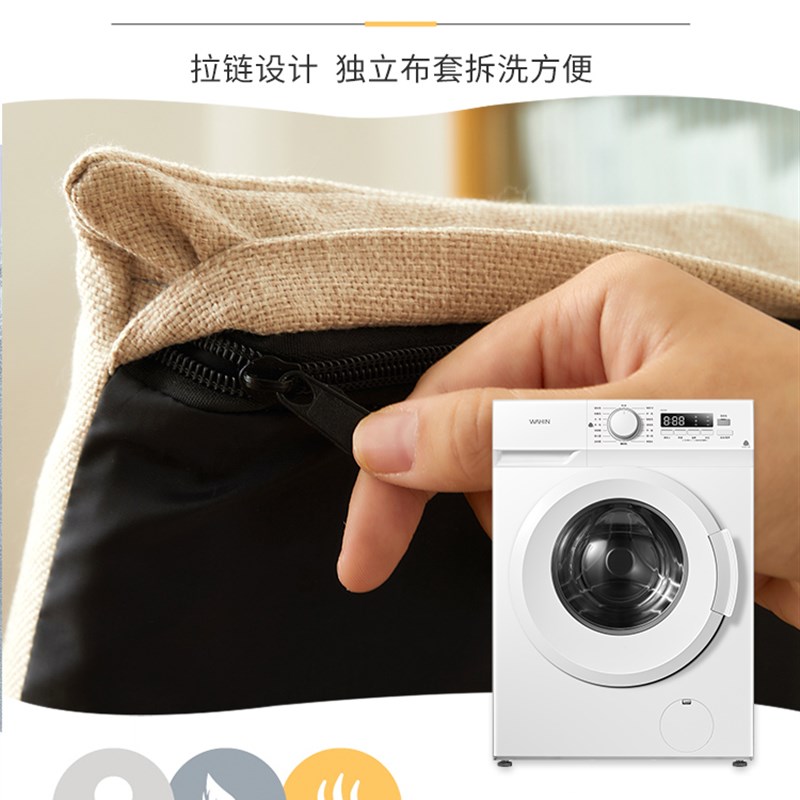 垫懒人靠aHO-65沙发榻摺叠凳子飘窗靠垫牀上背椅子榻米坐宿舍阳台