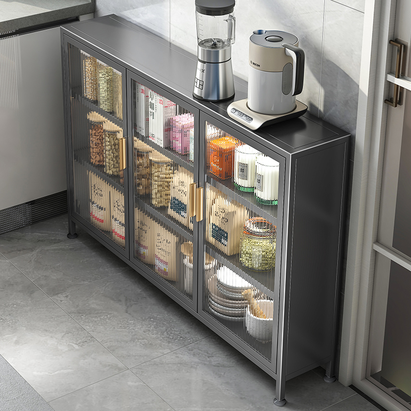 厨房超薄置物柜极窄边柜窄边薄柜夹缝餐边柜落地多层储物收纳架子