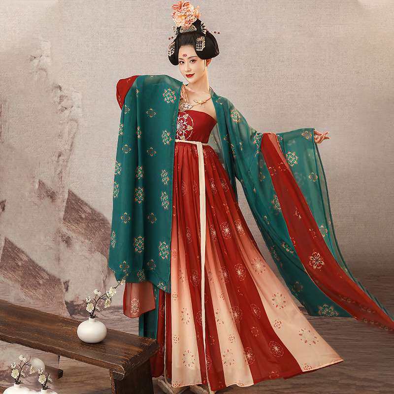 LUOCHUAN HANFU 여성 가을 ??요정 스타일 LUO CHANGAN CHEBUL