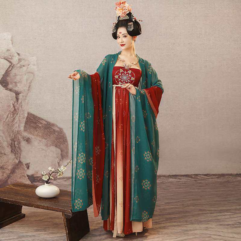 LUOCHUAN HANFU 여성 가을 ??요정 스타일 LUO CHANGAN CHEBUL