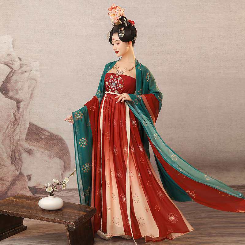 LUOCHUAN HANFU 여성 가을 ??요정 스타일 LUO CHANGAN CHEBUL