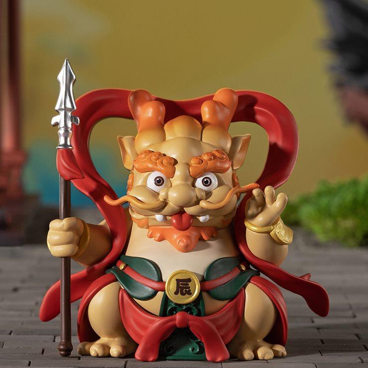 欢喜小将 十二生肖 潮玩艺术品 国潮手办创意礼物摆件