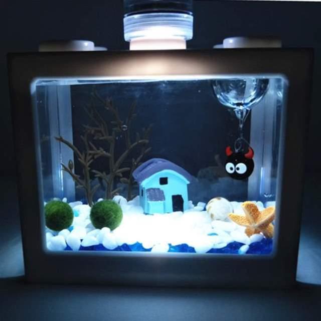 桌面景观礼物幸福生态瓶植物水培微海藻鱼缸球DIYmarimo创意