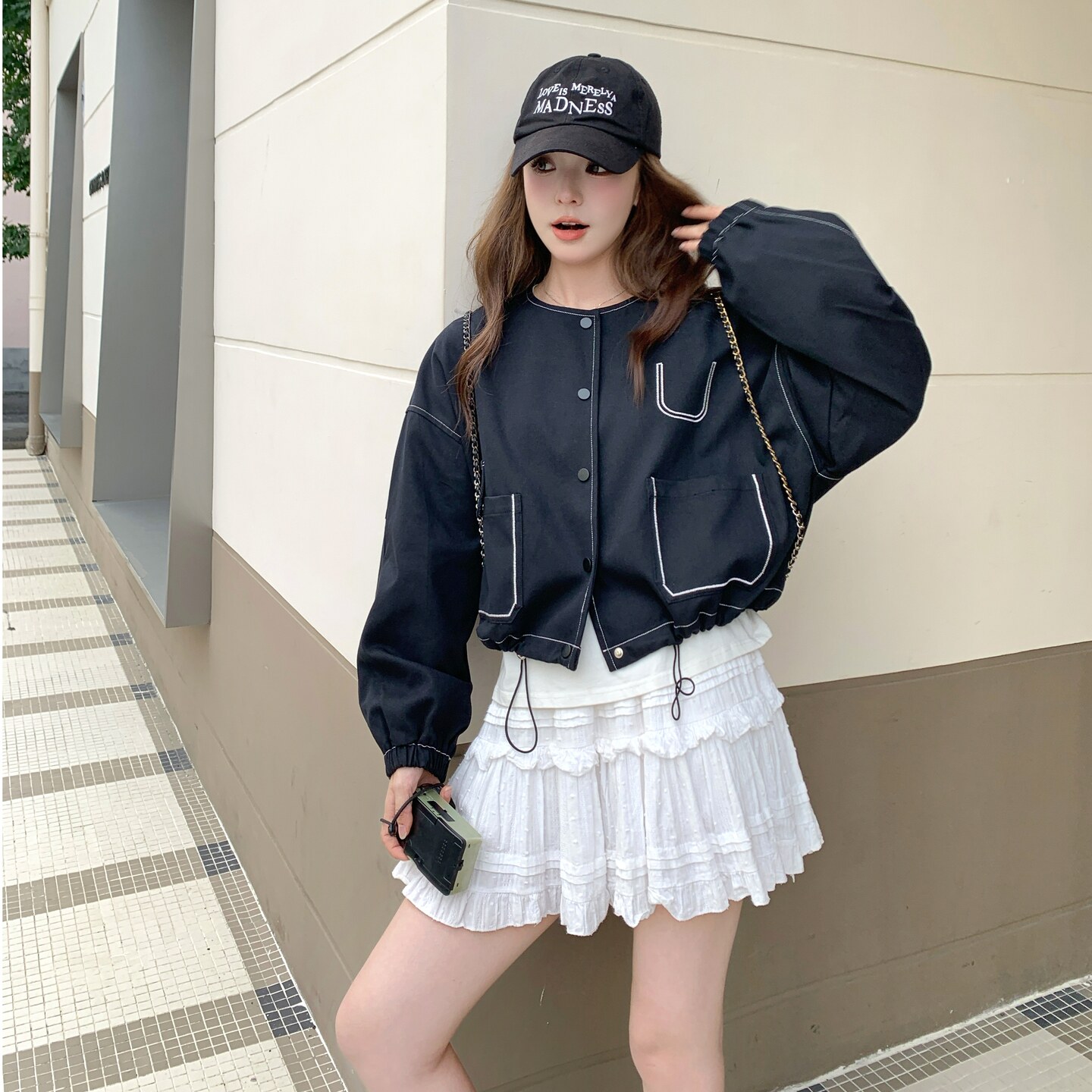 现货2025秋季新款外套ZB200-27013-P115K178,女装皮衣,浙宝200