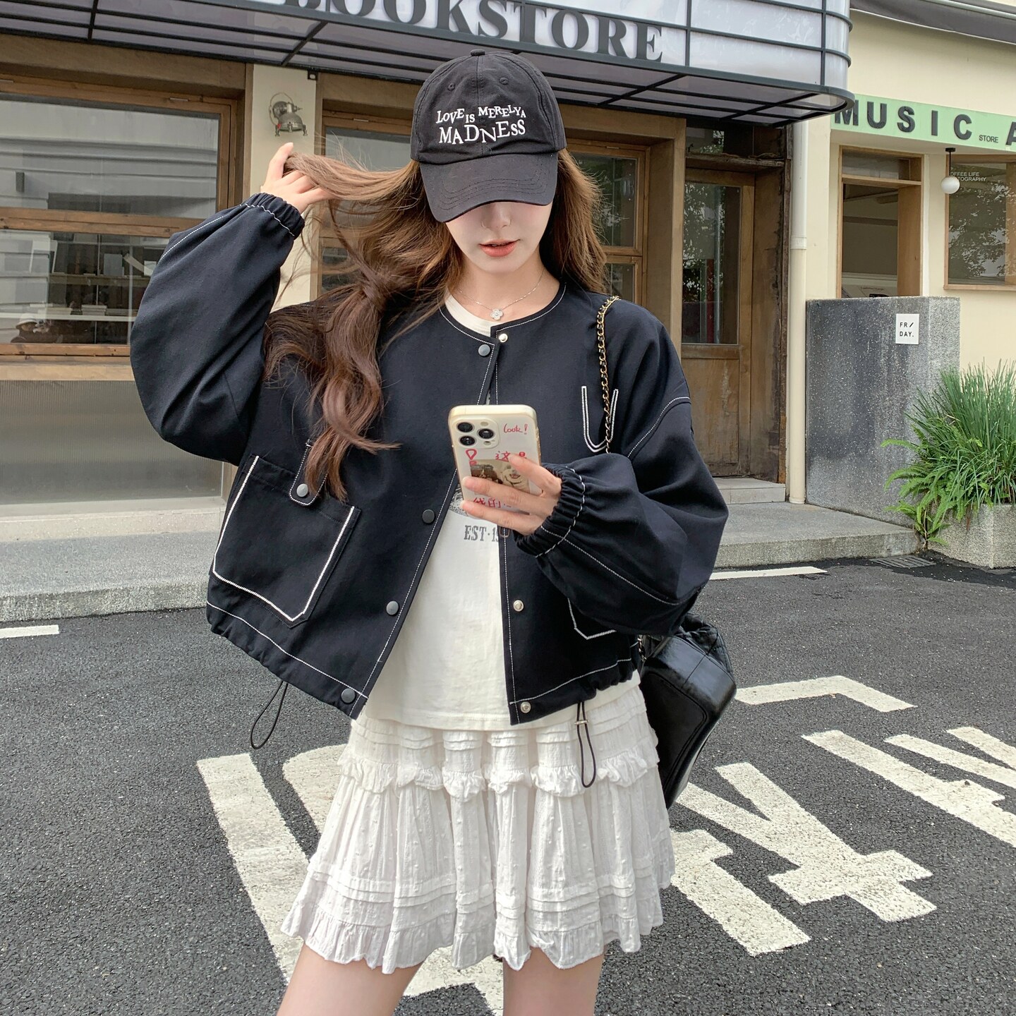 现货2025秋季新款外套ZB200-27013-P115K178,女装皮衣,浙宝200