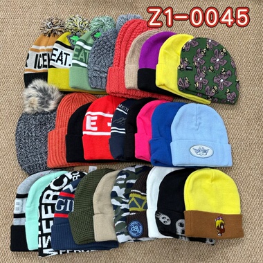 外贸出口美潮街头男女嘻哈说唱滑板rap字母时尚百搭针织帽冷帽子