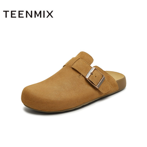 百搭平底一脚蹬舒适