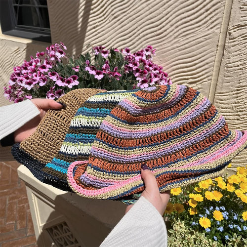 override渔夫帽盆帽沙滩出游夏季