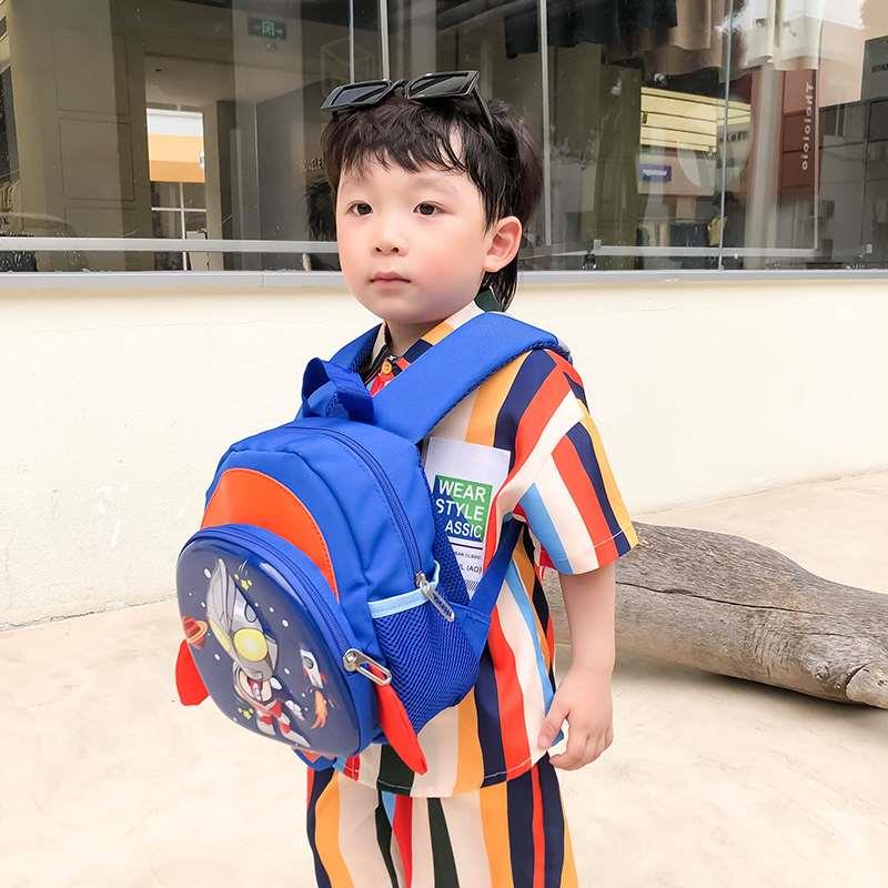儿童两岁宝宝小班幼儿园书包男童潮款小书包男孩小朋友3岁超轻