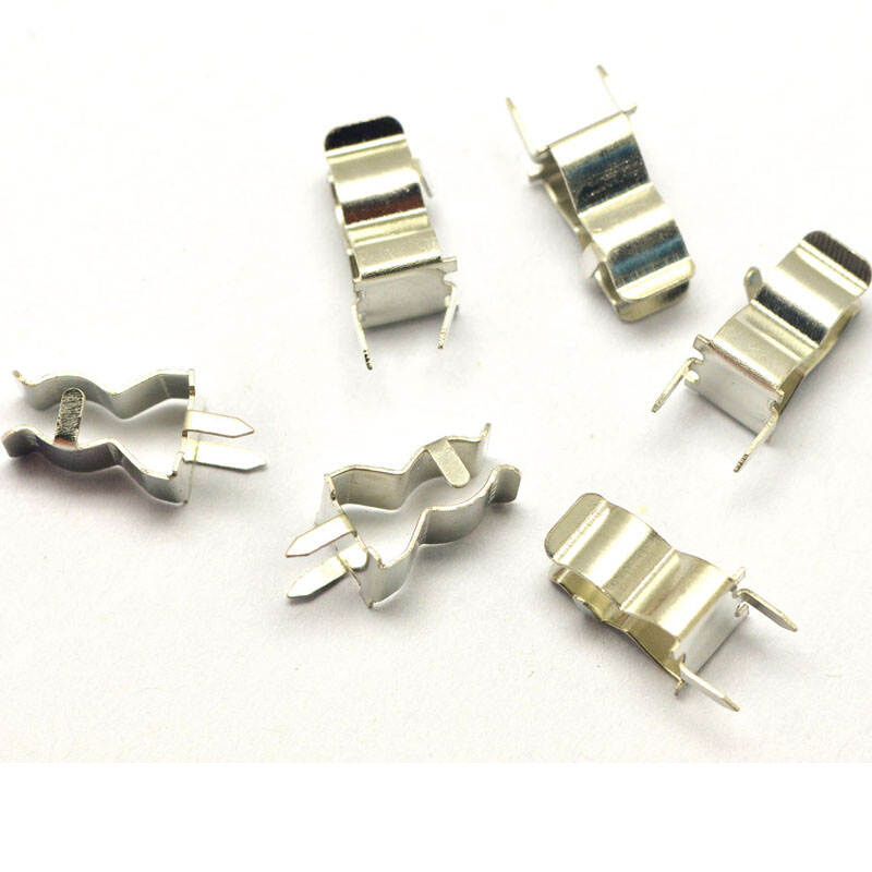 极速松藤5*20MM 保险丝夹/保险丝座 保险管座/P保险管夹 铜质 (5