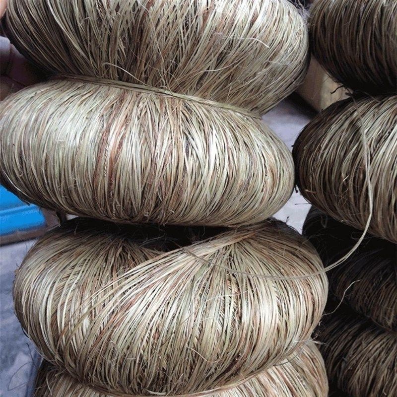 夏布原料手工青麻丝麻纱夏布用管道密封麻丝原r料苎麻绳青麻线纳