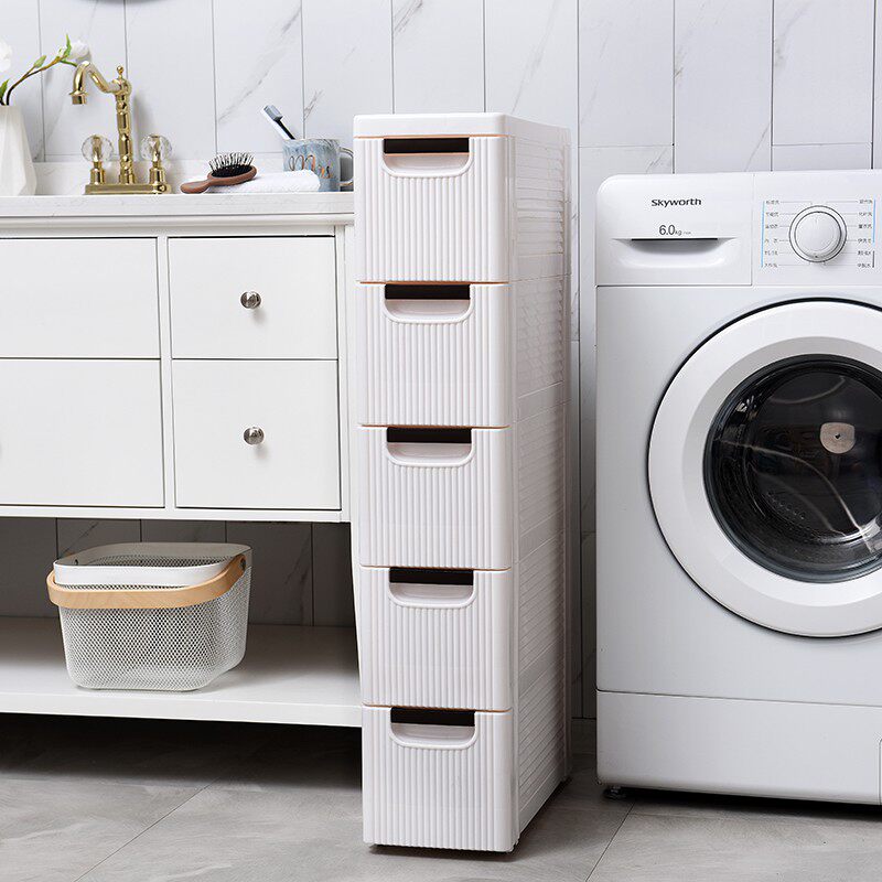 19cm卫生间夹缝收纳架厨房壁挂式收纳柜洗手间缝隙窄边多层置物架