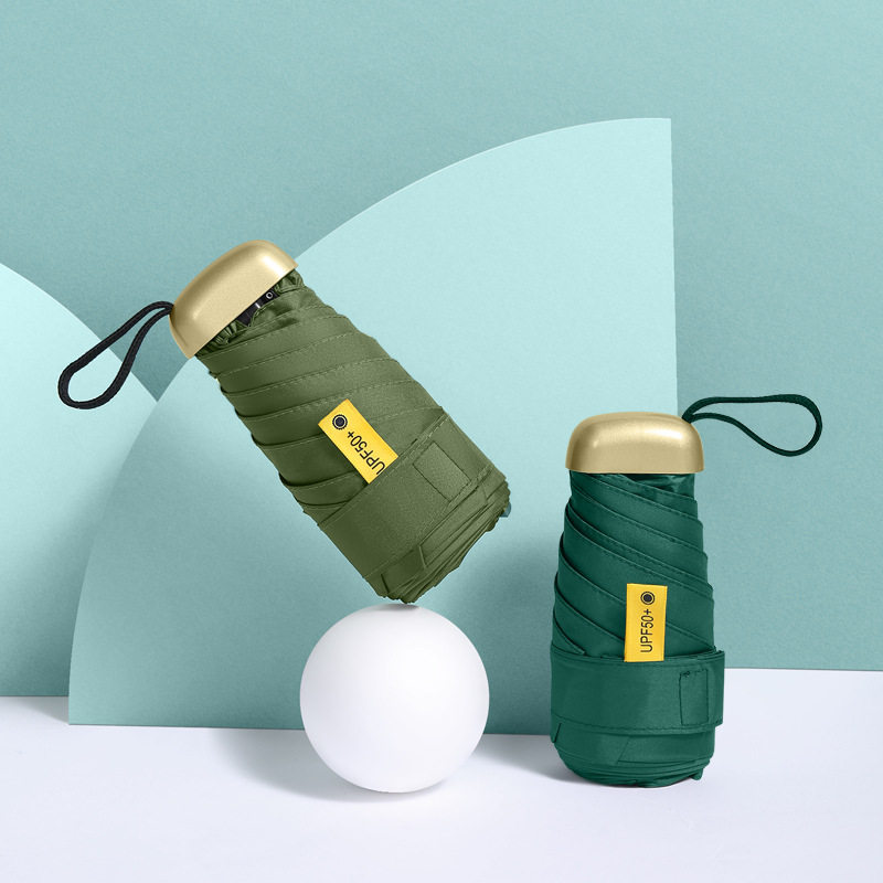 迷你伞14cfm伞雨伞口袋伞太阳伞超级防晒超迷你小伞轻量微型伞便