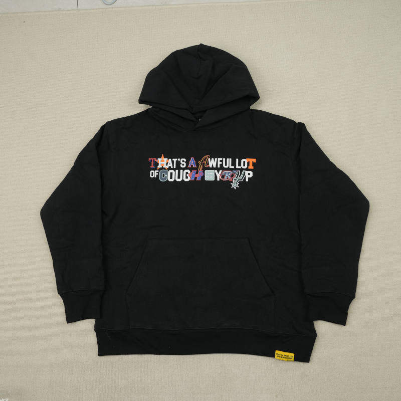 thumbnail for Three-dimensional colorful letter star print logo long-sleeved sweatshirt