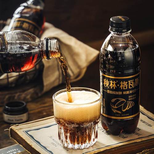 【格瓦斯】饮料黑麦芽面包发酵0添加蔗糖饮料整箱汽水官方旗舰店