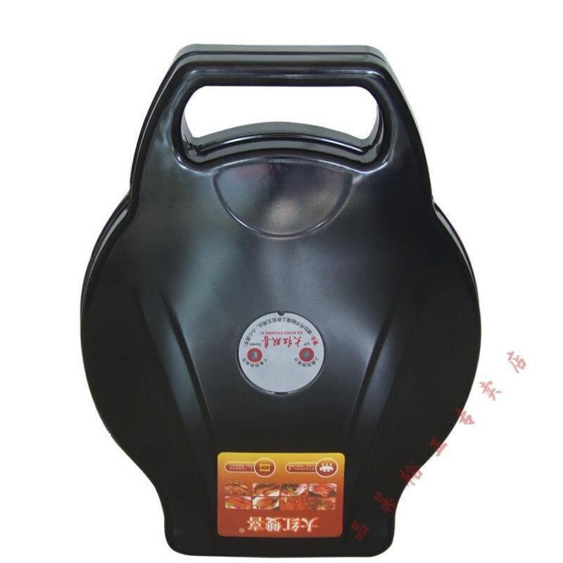 电饼铛大号双面加热加深家用煎烤煎饼机G烙饼机O40锅大口径商用生