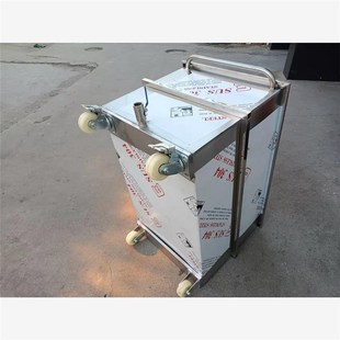 不锈钢方形k储水箱定制储物箱工业储水桶手推车浸泡池卤煮 移动式