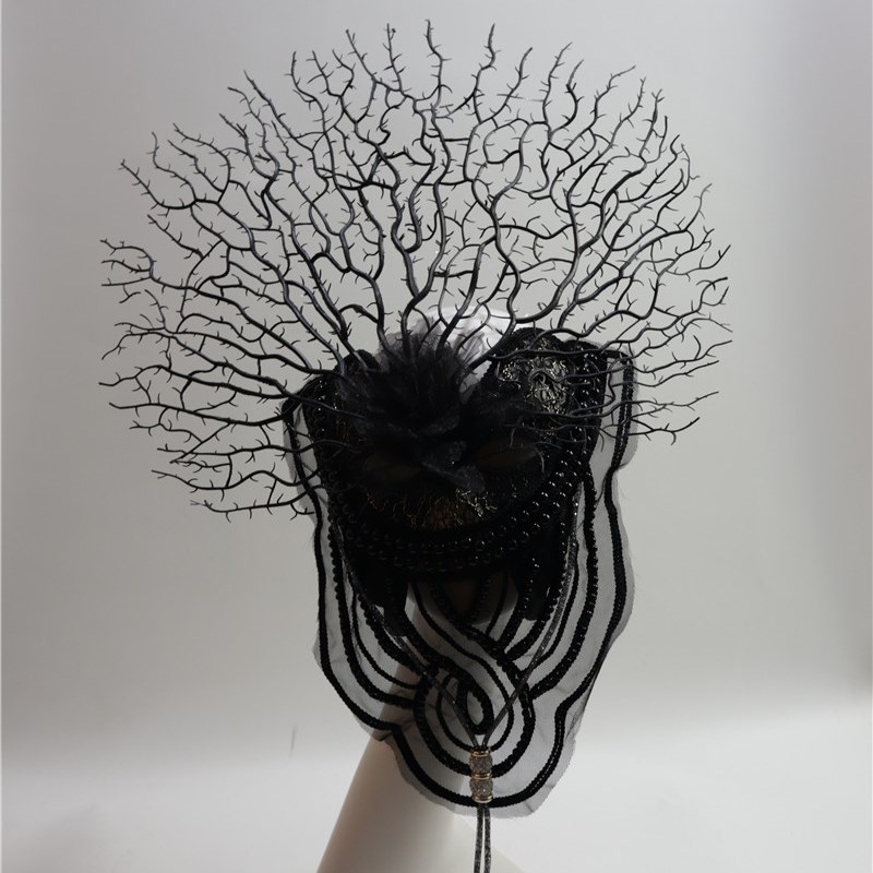 夸张舞台演d出唱歌面具蒙面歌王蒙面唱将全脸假面罩男女年会珍珠