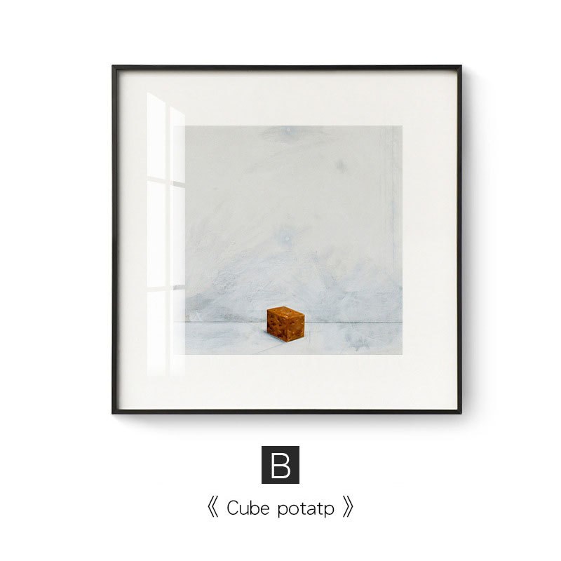 小众艺术装饰画工作室走廊过道A挂画玄关创意画客厅书房小动物壁图片