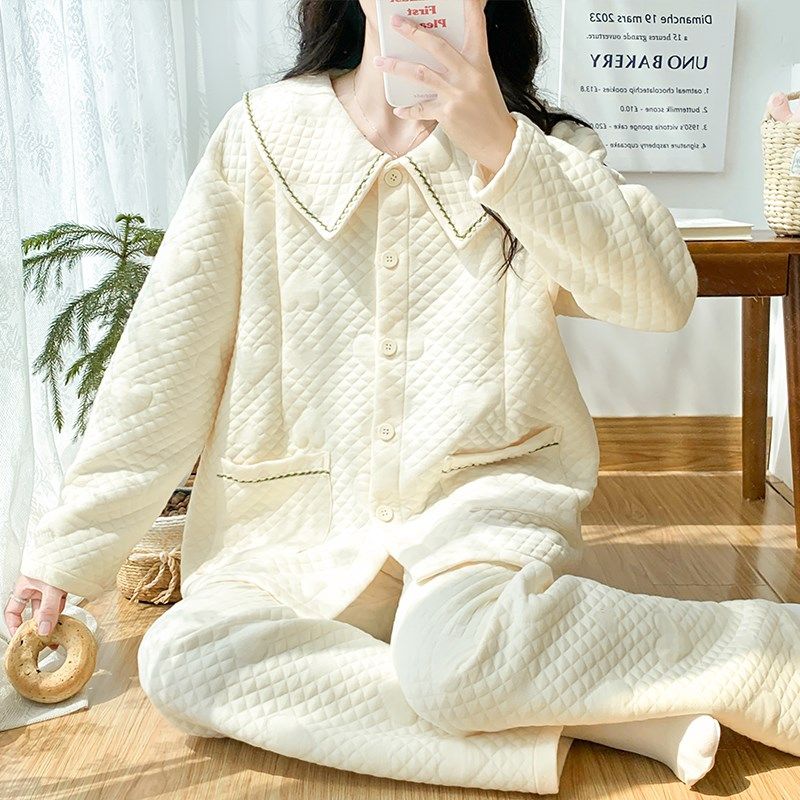 月子服空气棉秋冬季拉链哺乳口y孕妇睡衣产后纯棉夹层冬款加厚待,孕妇装/孕产妇用品/营养,家居服套装,淘宝优惠券,粉丝福利购,淘宝优惠卷