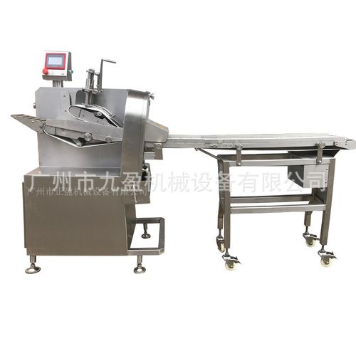 新鲜牛腱子肉切片机 涮火锅用切肉机 熟肉卤肉切肉片机香肠切片机