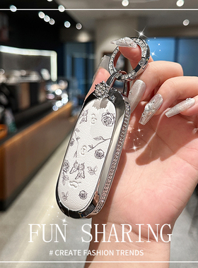 2024新款理想l6钥匙套女士款专用24款理想L7高级l8高档l9汽车壳包