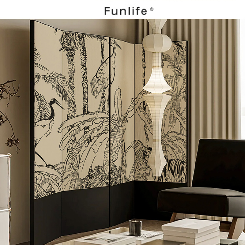 虎嗅蔷薇b法式屏风翻新贴纸复古大衣柜子改造墙贴创意移门自粘墙