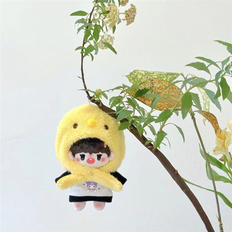 现货娃衣5cm10cm十厘u米正常体海星体胖胖体棉花娃娃公仔帽子头套