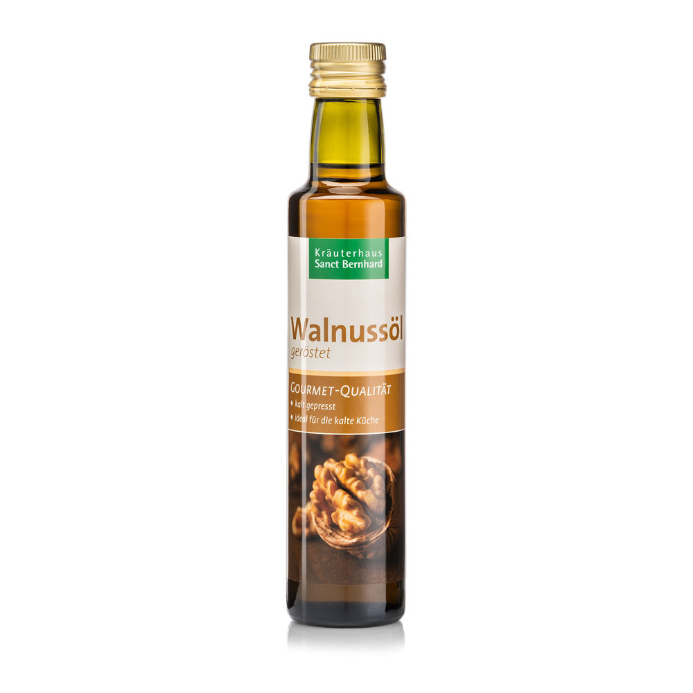 德国SANCT有机核桃油儿童辅食油补DHAOmega-3 米粉沙拉菜油250mL