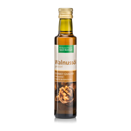 德国SANCT有机核桃油儿童辅食油补DHAOmega-3 米粉沙拉菜油250mL