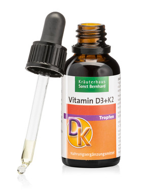 德国SANCT维生素D3K2滴剂VD口服液成人补钙30ml