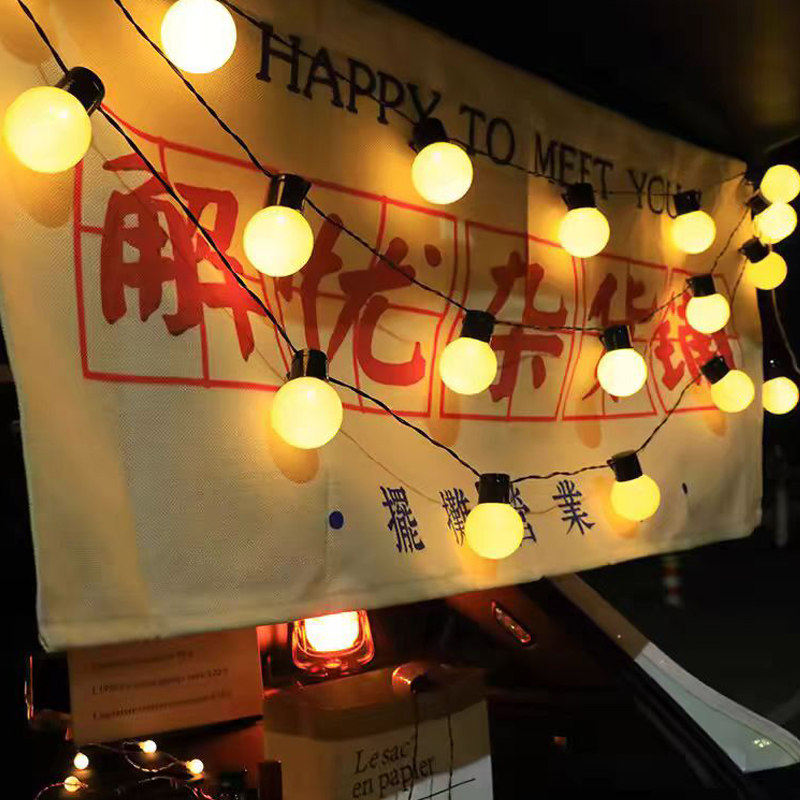 夜市地摊灯烧烤店气氛灯灯串球泡灯户外装饰气氛灯露营灯装饰,节庆用品/礼品,装饰灯,淘宝优惠券,粉丝福利购,淘宝优惠卷