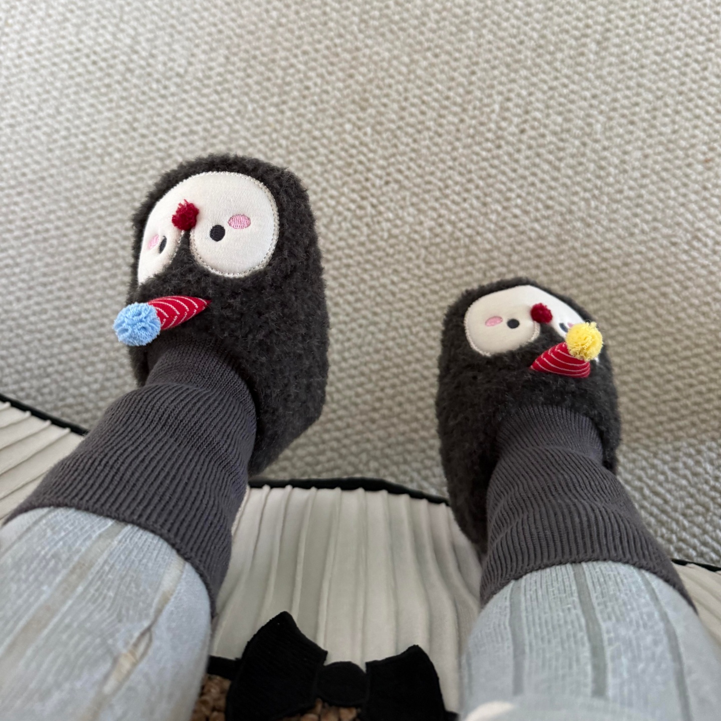 超可爱的小企鹅儿童学步鞋